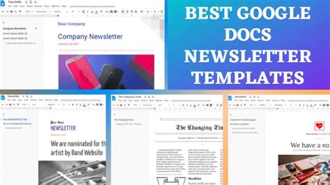 Google Docs Newsletter Template 10