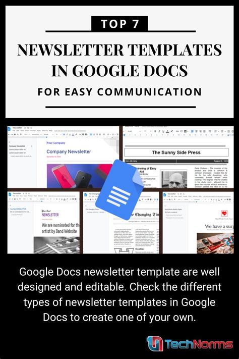 Google Docs Newsletter Template 7