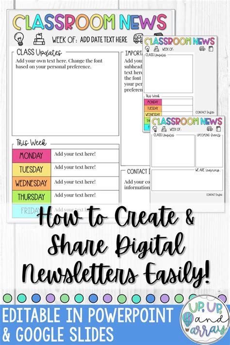 Google Docs Newsletter Template Ideas