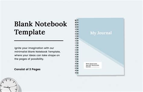 google docs notebook templates