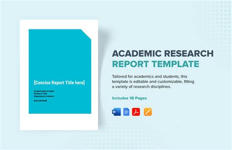 Google Docs report templates for research