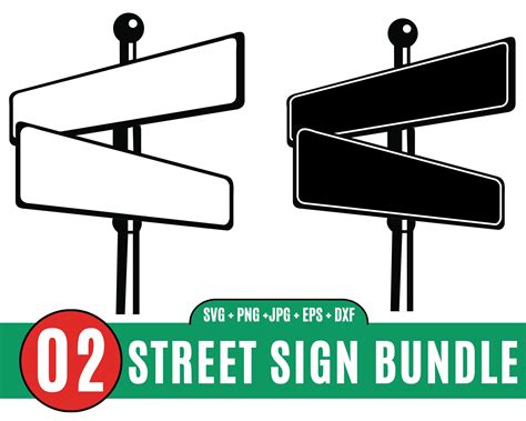 Google Drawings Street Sign Template