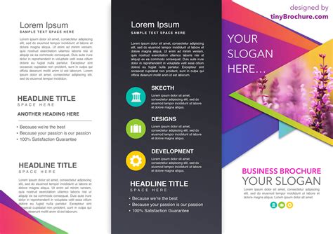 Google Drive Brochure Template Templates