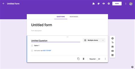 Google Form template 9