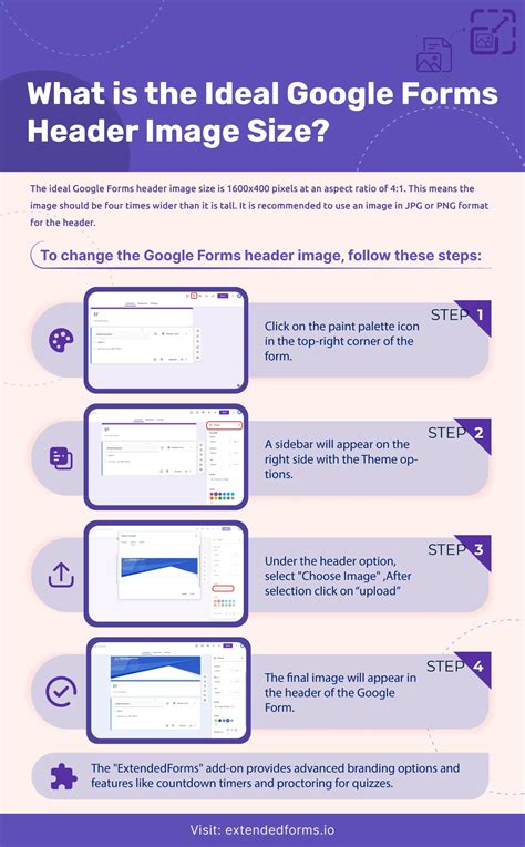 Google Forms Header Image Customization