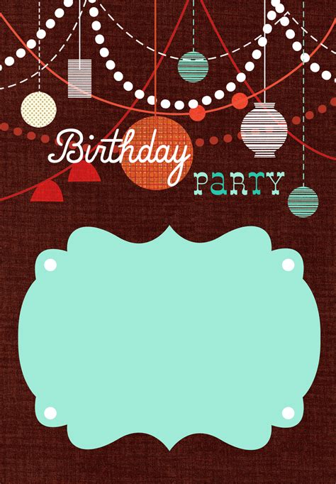 Google Party Invitation Template for Adults