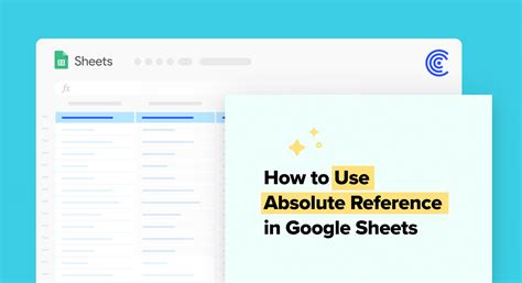 Google Sheets Absolute Reference Advanced Techniques