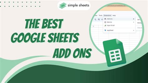 Google Sheets add-on