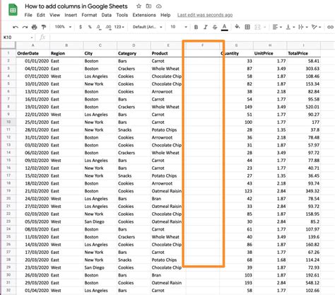 Google Sheets Column Match