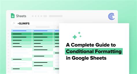 Google Sheets Conditional Formatting Borders