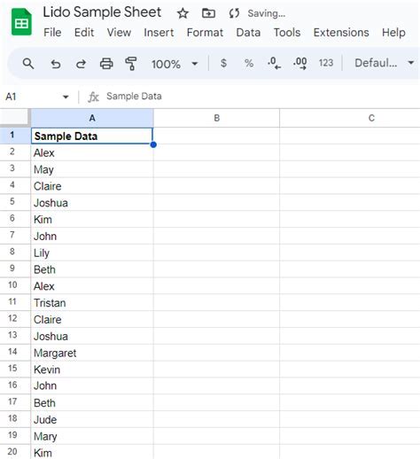 Google Sheets Count Distinct Function