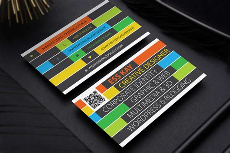 Google Sheets Creative Business Card Template