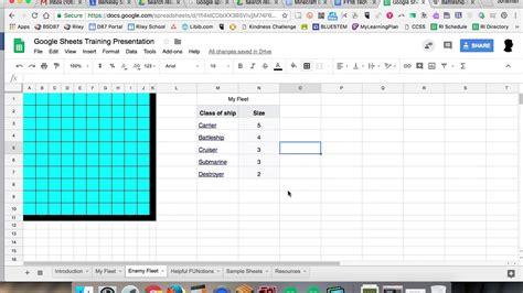 Google Sheets formatting example 6