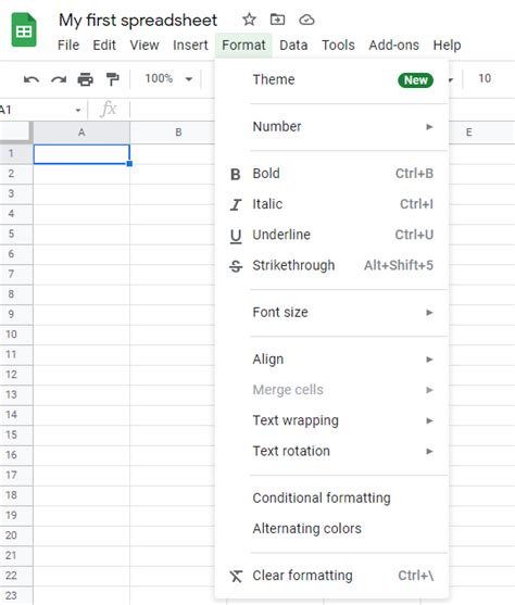 Google Sheets Formatting Best Practices