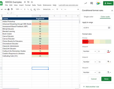 Google Sheets Formatting Tip