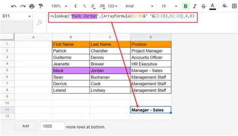 Google Sheets Formula with Text and Helper Column