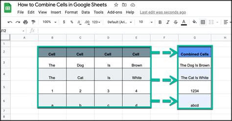 Google Sheets Multiple Cells