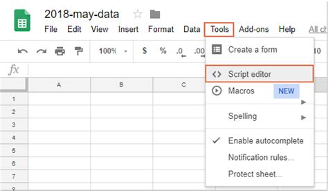 Google Sheets name tips example 7