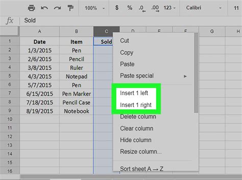 Google Sheets on Mac