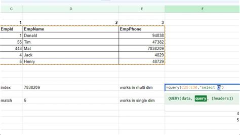 Google Sheets Order By Clause Syntax