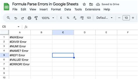 Google Sheets Parse Error Image 10