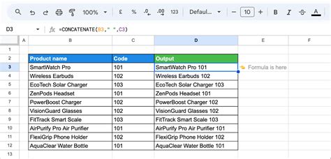 Google Sheets Query Concatenate