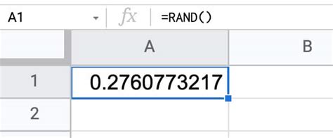 Google Sheets Random Number Generator No Repeats Formula