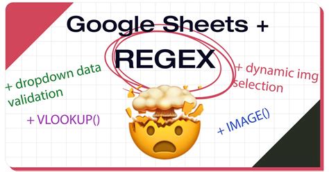 REGEX Tutorial for Google Sheets