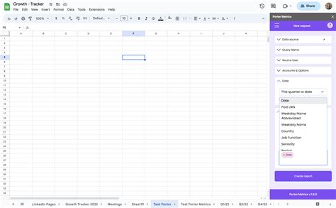 Google Sheets Reporting Consistency