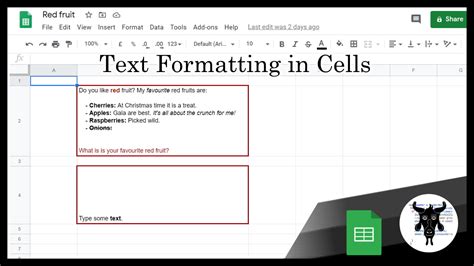 Google Sheets text check example 2