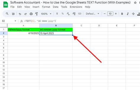 Google Sheets text check formula 2