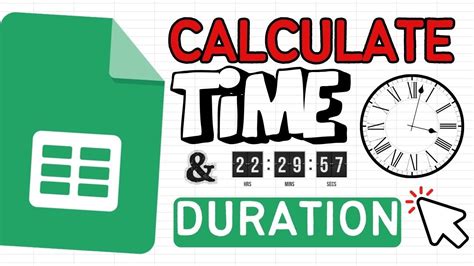 Google Sheets Time Duration Formulas