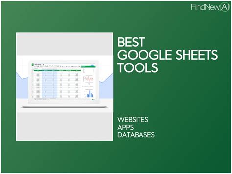 Google Sheets Tools and Features