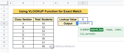 Google Sheets VLOOKUP Exact