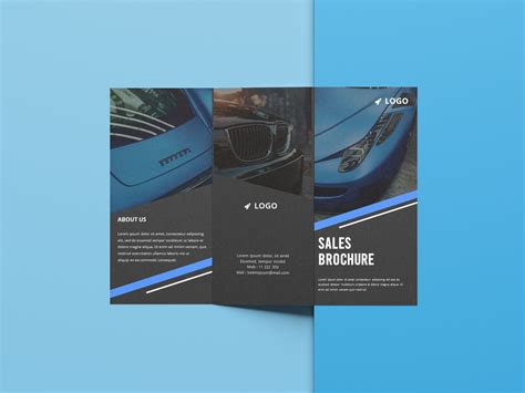 Google Slides brochure template design