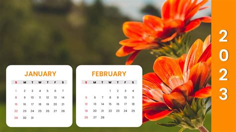 Google Slides Calendar Template 6