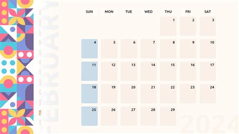 Google Slides Calendar Template Examples