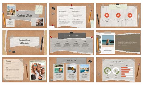 Google Slides Collage Templates