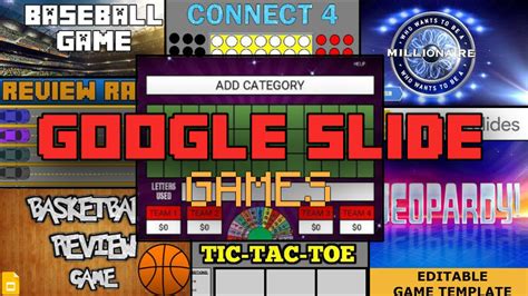 Google Slides Game Templates Game Show