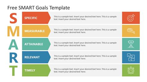 Goal Setting Template for Google Slides