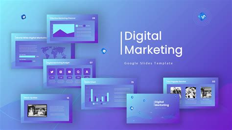 Google Slides marketing presentation templates