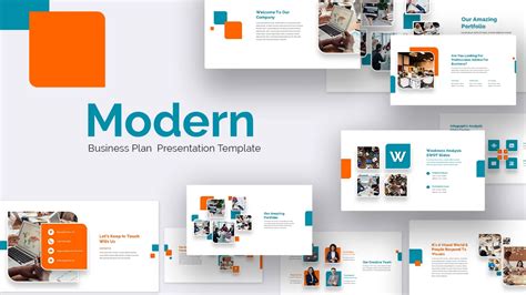 Google Slides modern template