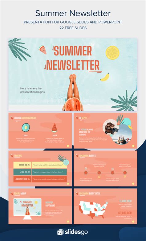 Google Slides Newsletter Template Ideas