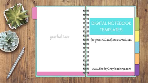 Google Slides Notebook Templates