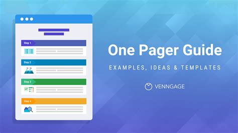 Google Slides One Pager Template Design Ideas