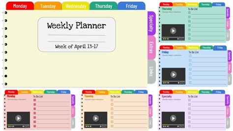 Google Slides Planner