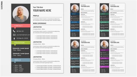 Google Slides Resume Templates Gallery 2