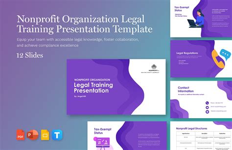 Google Slides Non-Profit Template