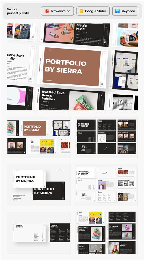 Google Slides Portfolio Template