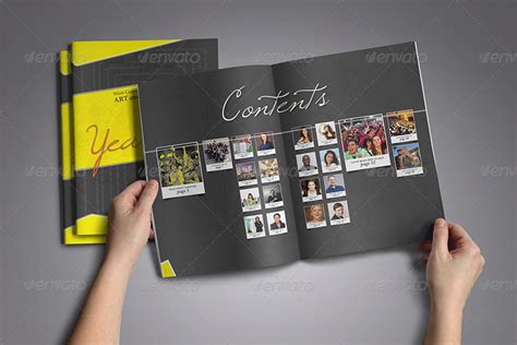 Google Slides Yearbook Template